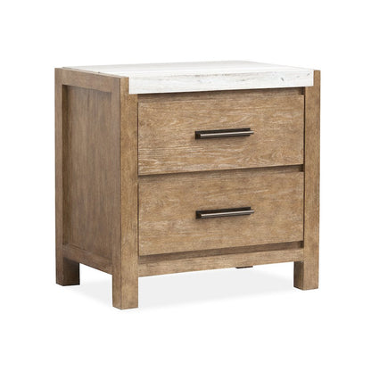 Plum Creek Sierra Brown Drawer Nightstand