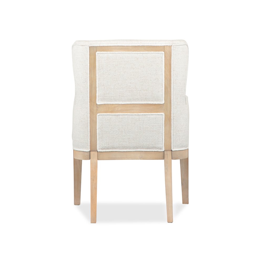 Somerset Butternut Upholstered Arm Chair Two Pack