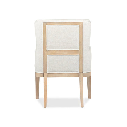 Somerset Butternut Upholstered Arm Chair Two Pack
