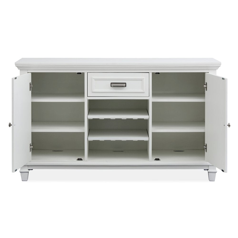 Charleston White Dove White Server