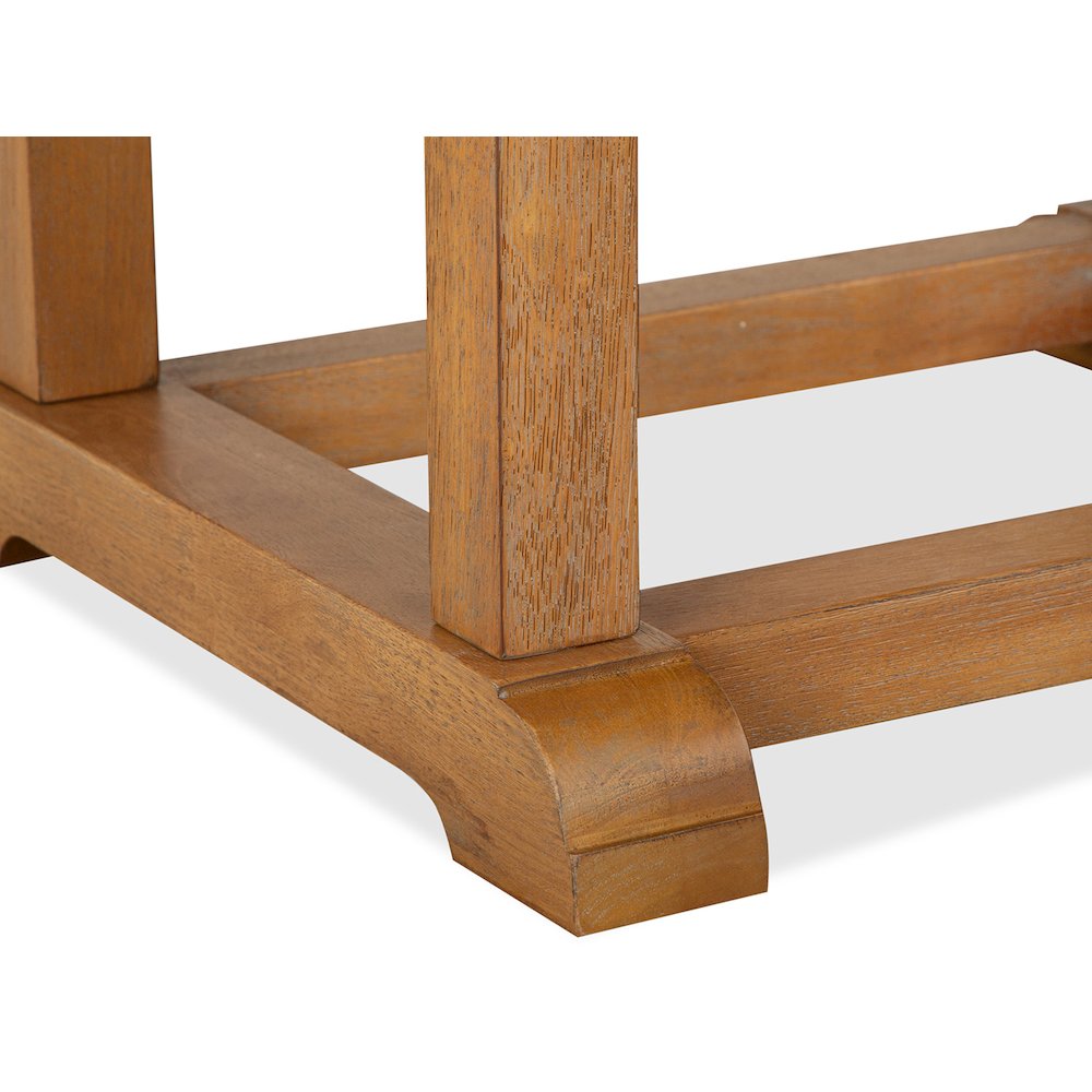 Lindon Belgian Wheat Rectangular End Table