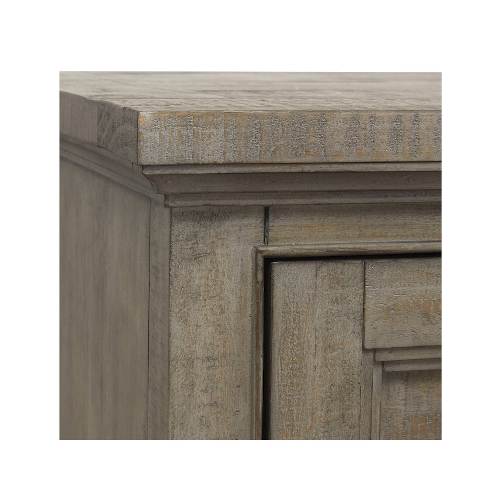 Paxton Place Dovetail Grey Drawer Chest