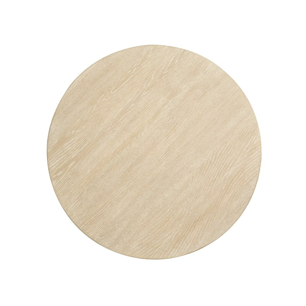 Sunset Cove Sanibel Brown Round End Table