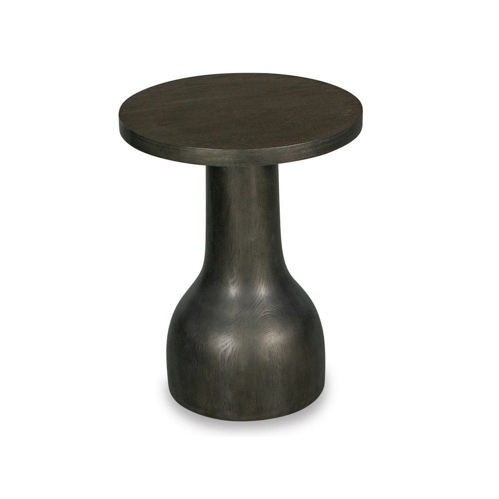 Bosley Coffee Bean Round Accent Table