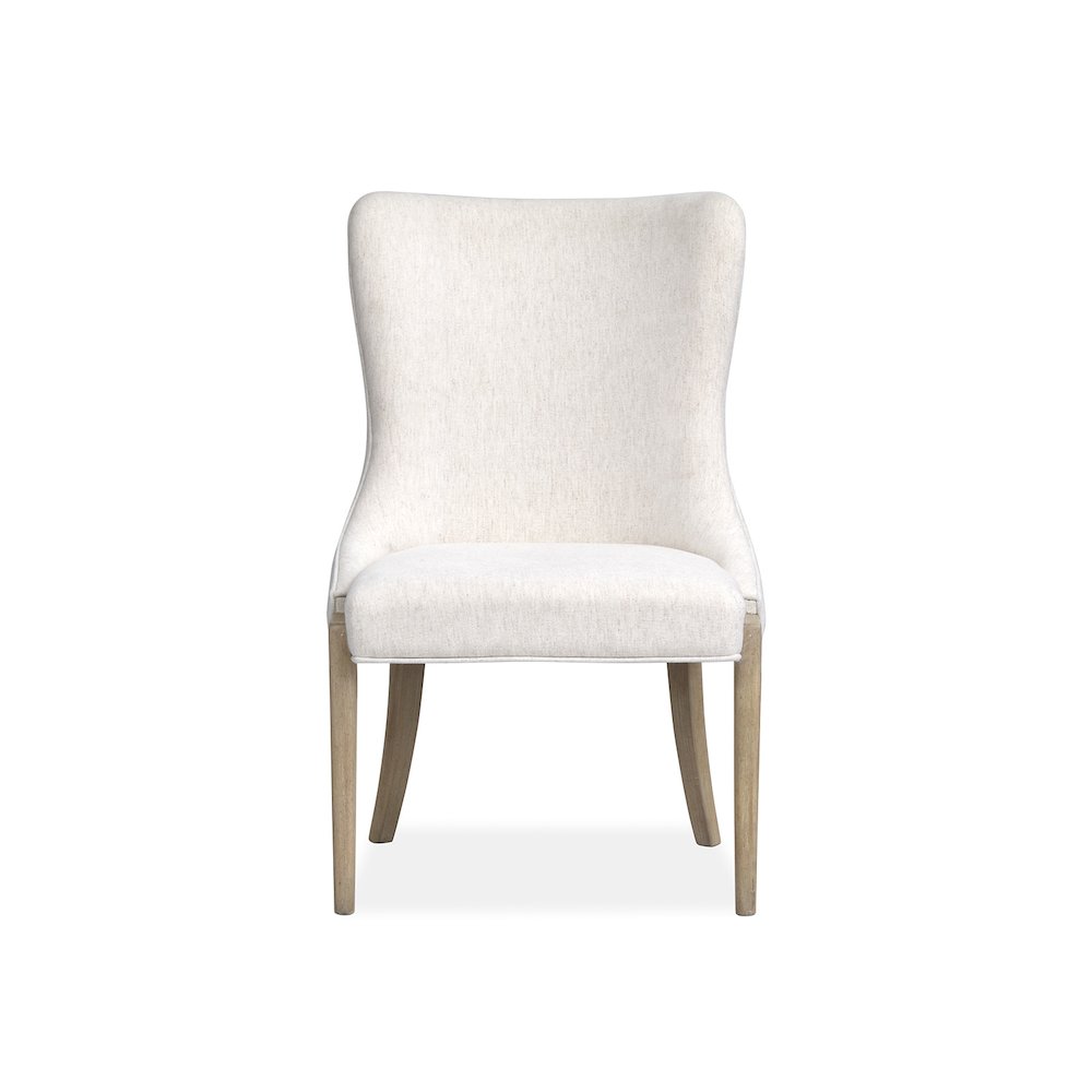 Sunset Cove Sanibel Brown Upholstered Host Chair Two Pack
