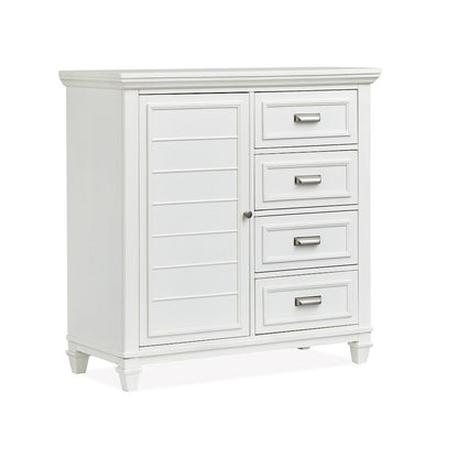 Charleston White Dove White Door Chest
