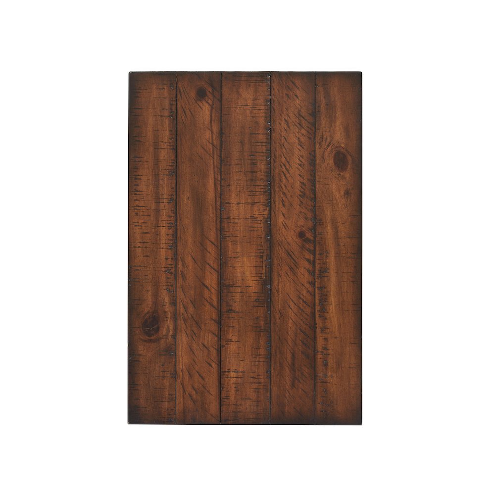 Cottage Lane Coffee Rectangular Chairside End Table