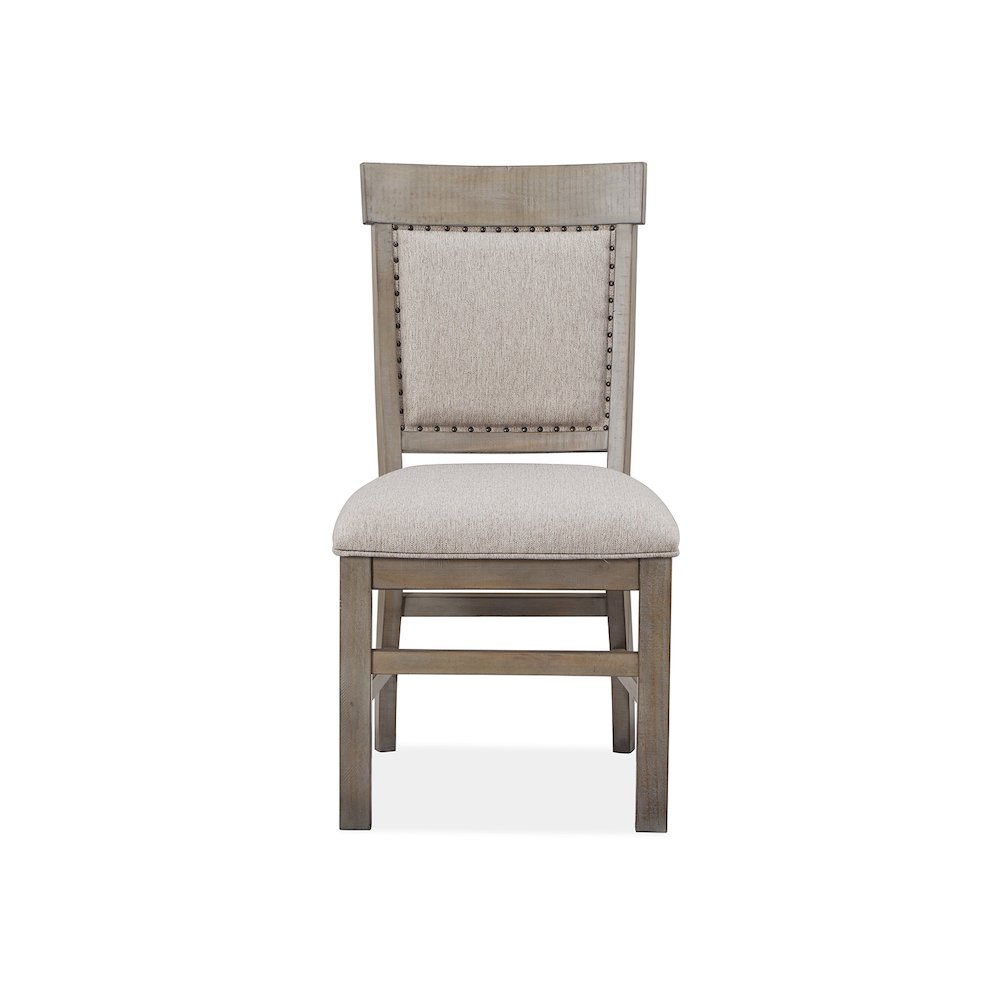 Tinley Park Dove Tail Grey Upholstered Side Chair Two Pack
