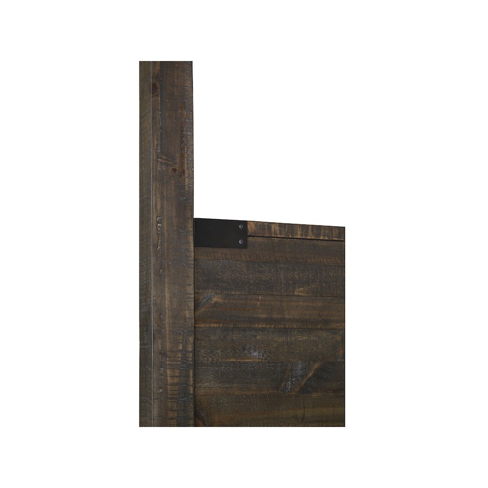 Abington Weathered Charcoal Queen Poster Bed