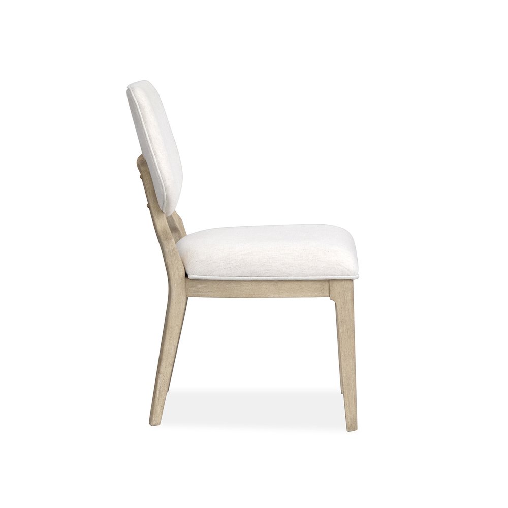 Sunset Cove Sanibel Brown Upholstered Side Chair Two Pack