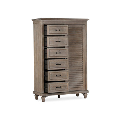 Lancaster Dovetail Grey Gentleman'S Chest
