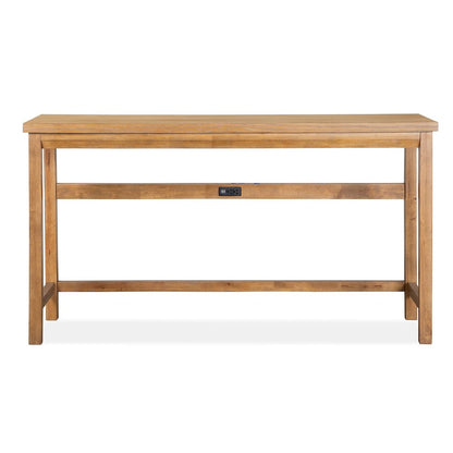 Lindon Belgian Wheat Console Sofa Table