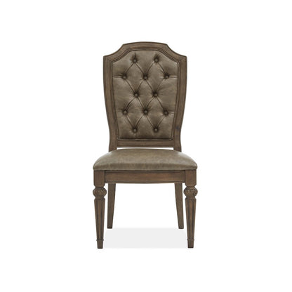 Durango Willadeene Brown Upholstered Side Chair Two Pack