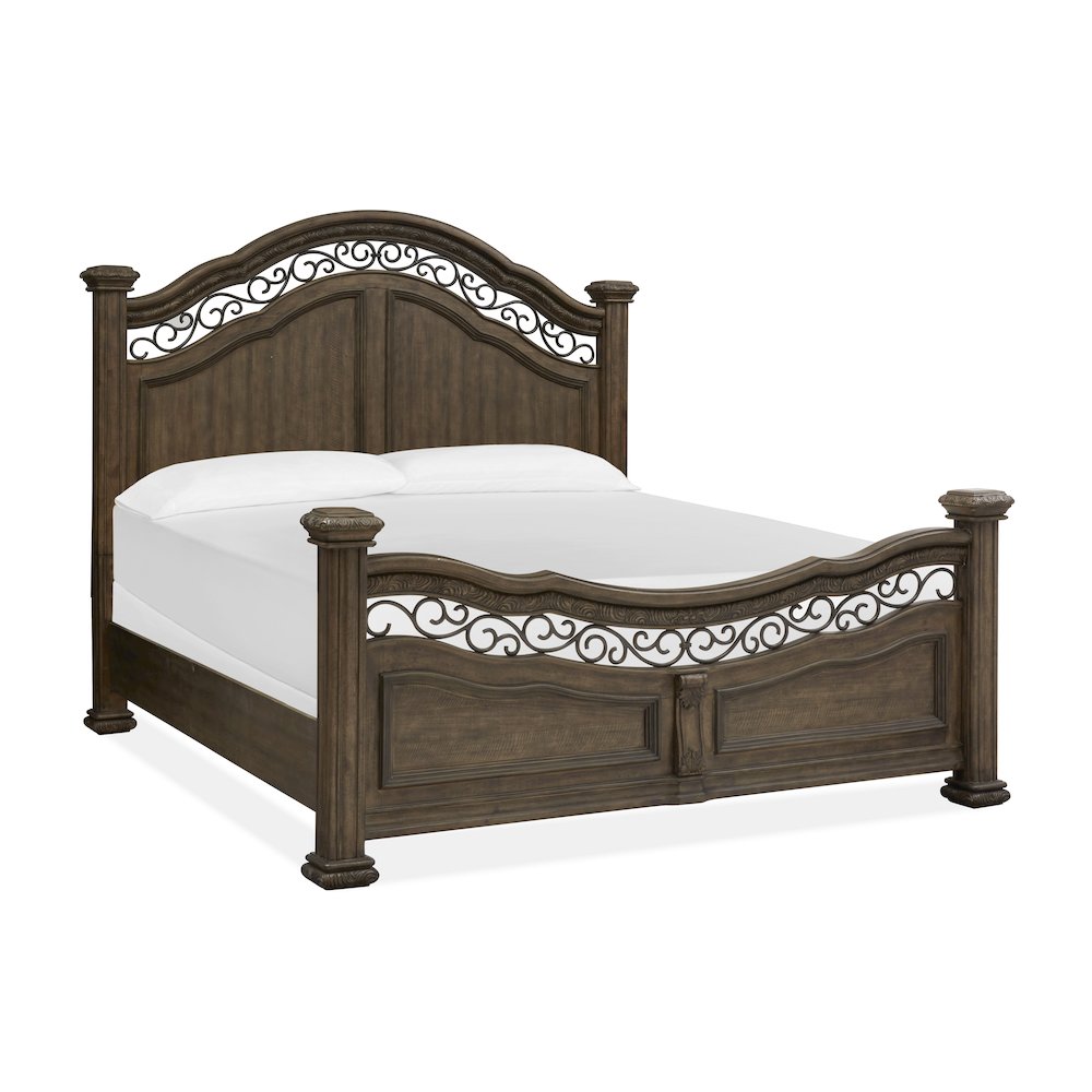 Durango Willadeene Brown California King Panel Bed