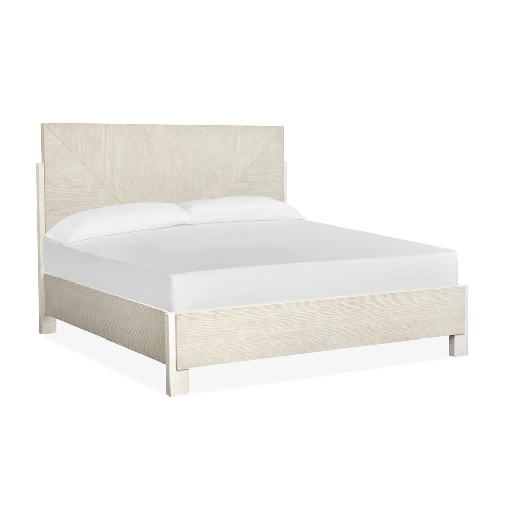 Lorelei Misty Cloud California King Panel Bed
