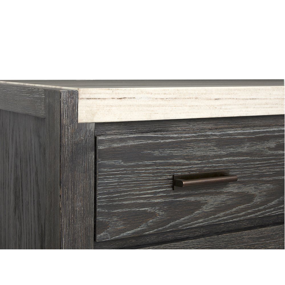 Plum Creek Ravenwood Black Drawer Chest