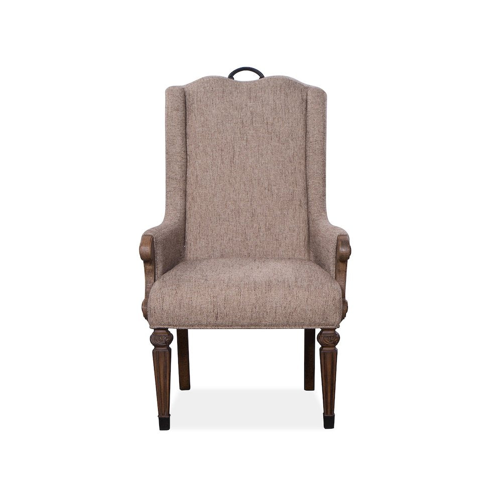 Durango Willadeene Brown Upholstered Host Chair Two Pack