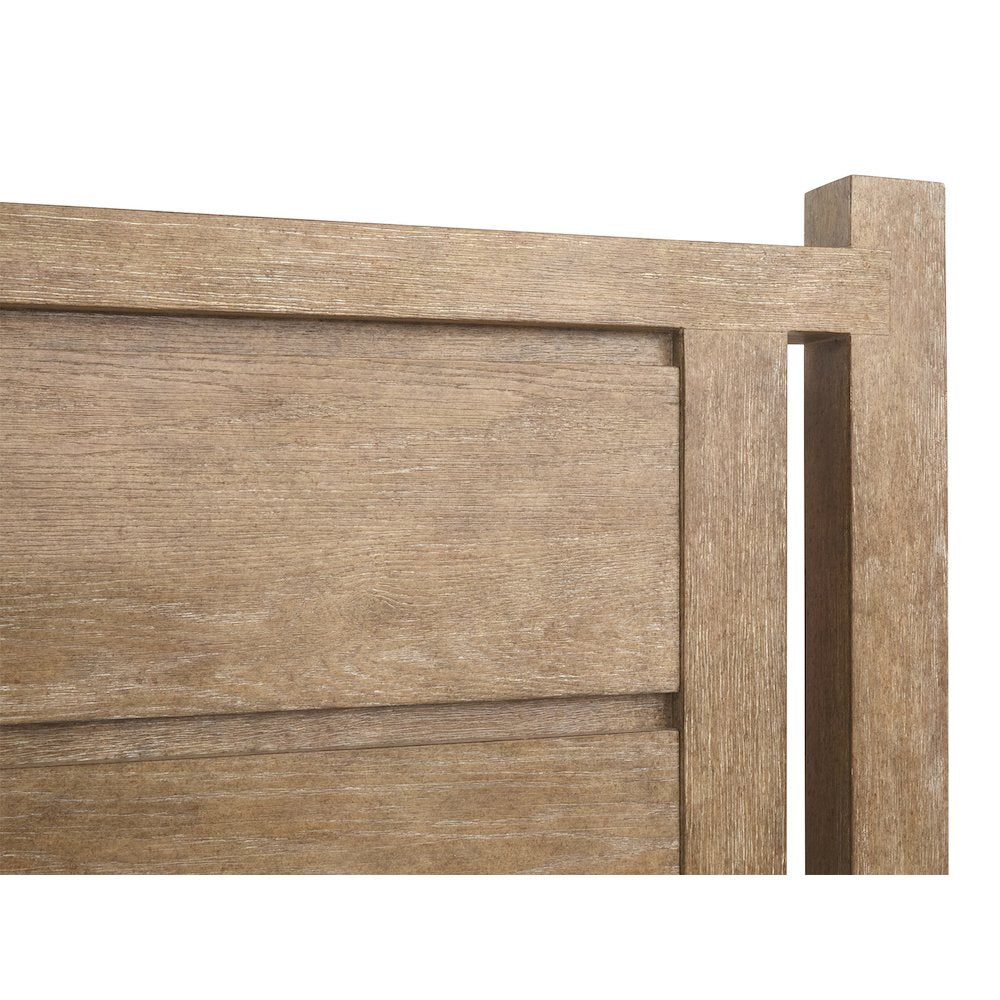 Plum Creek Sierra Brown Queen Panel Storage Bed