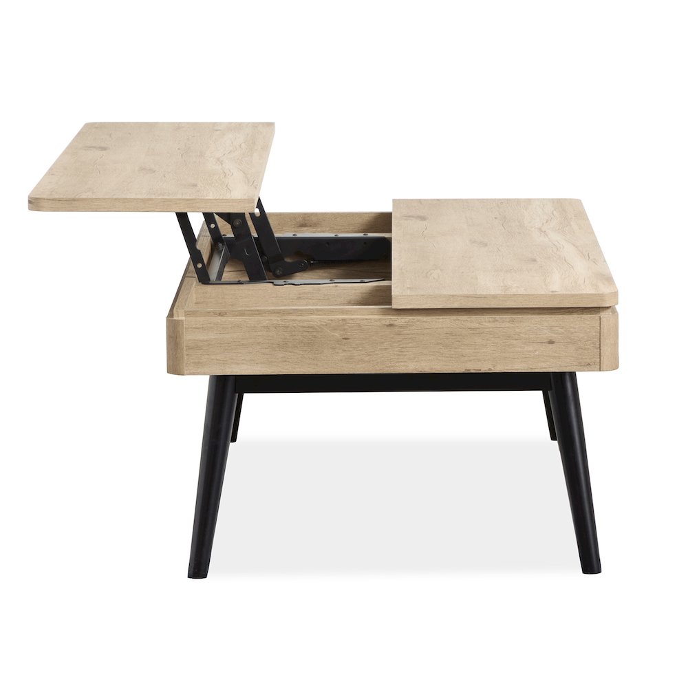 Fletcher Driftwood Lift Top Storage Cocktail Table