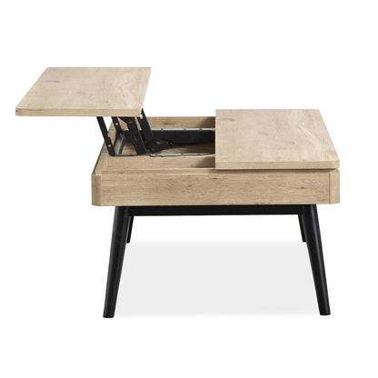Fletcher Driftwood Lift Top Storage Cocktail Table