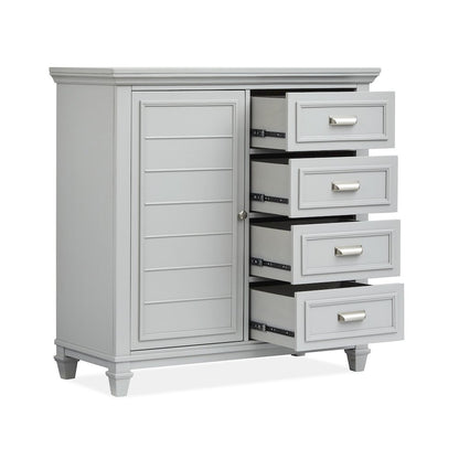Charleston Harbor Gray Grey Door Chest