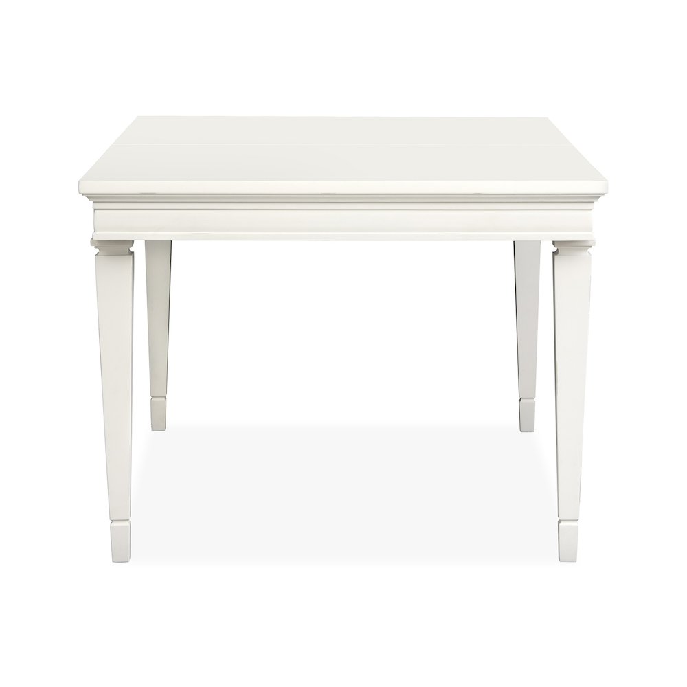 Willowbrook Egg Shell White Extendable Rectangular Dining Table