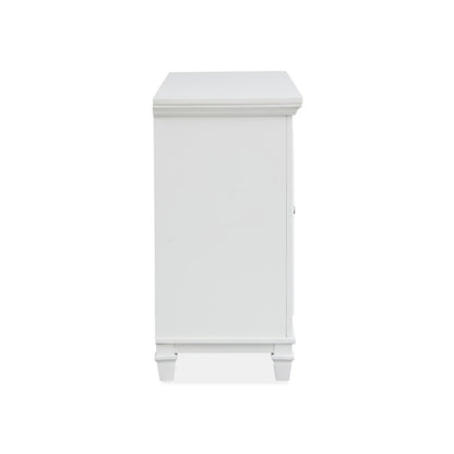 Charleston White Dove White Server