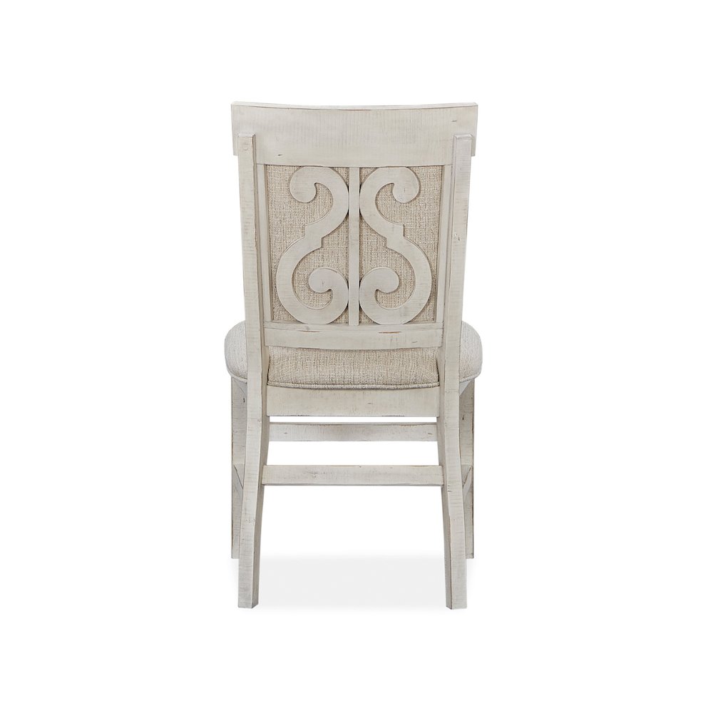 Bronwyn Alabaster And Toasted Nutmeg Upholstered Side Chair Two Pack