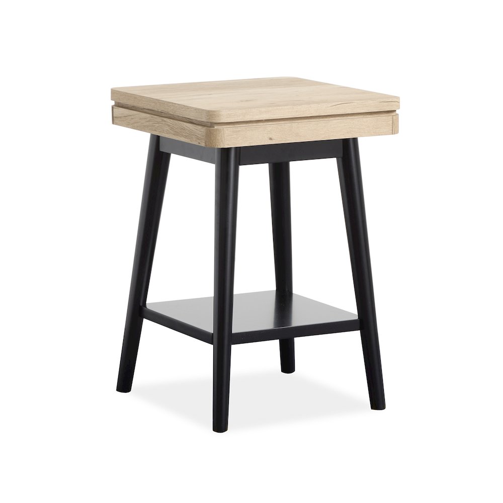 Fletcher Driftwood Square Accent Table