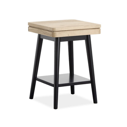 Fletcher Driftwood Square Accent Table