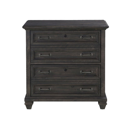 Sutton Place Weathered Charcoal Lateral File