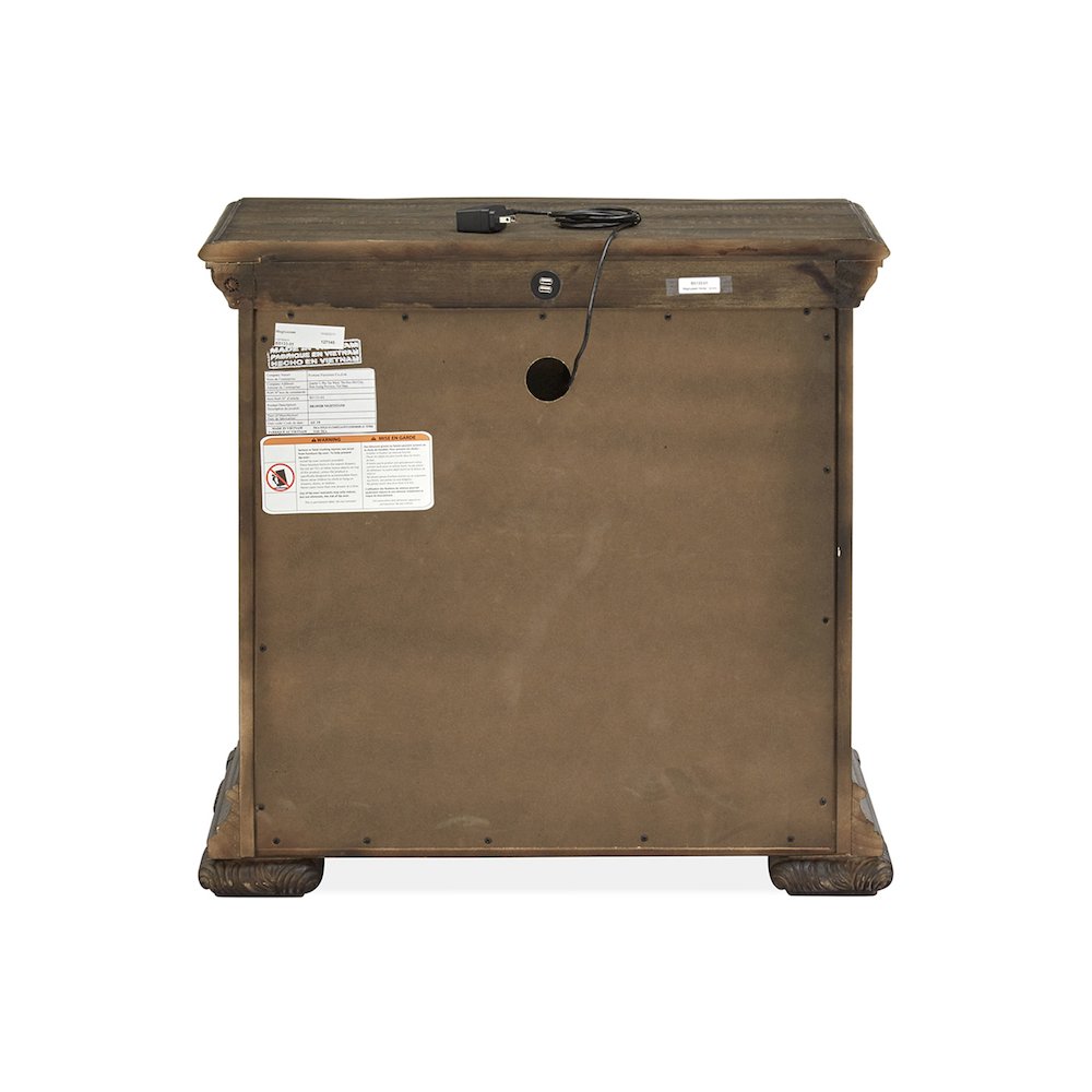 Durango Willadeene Brown Drawer Nightstand
