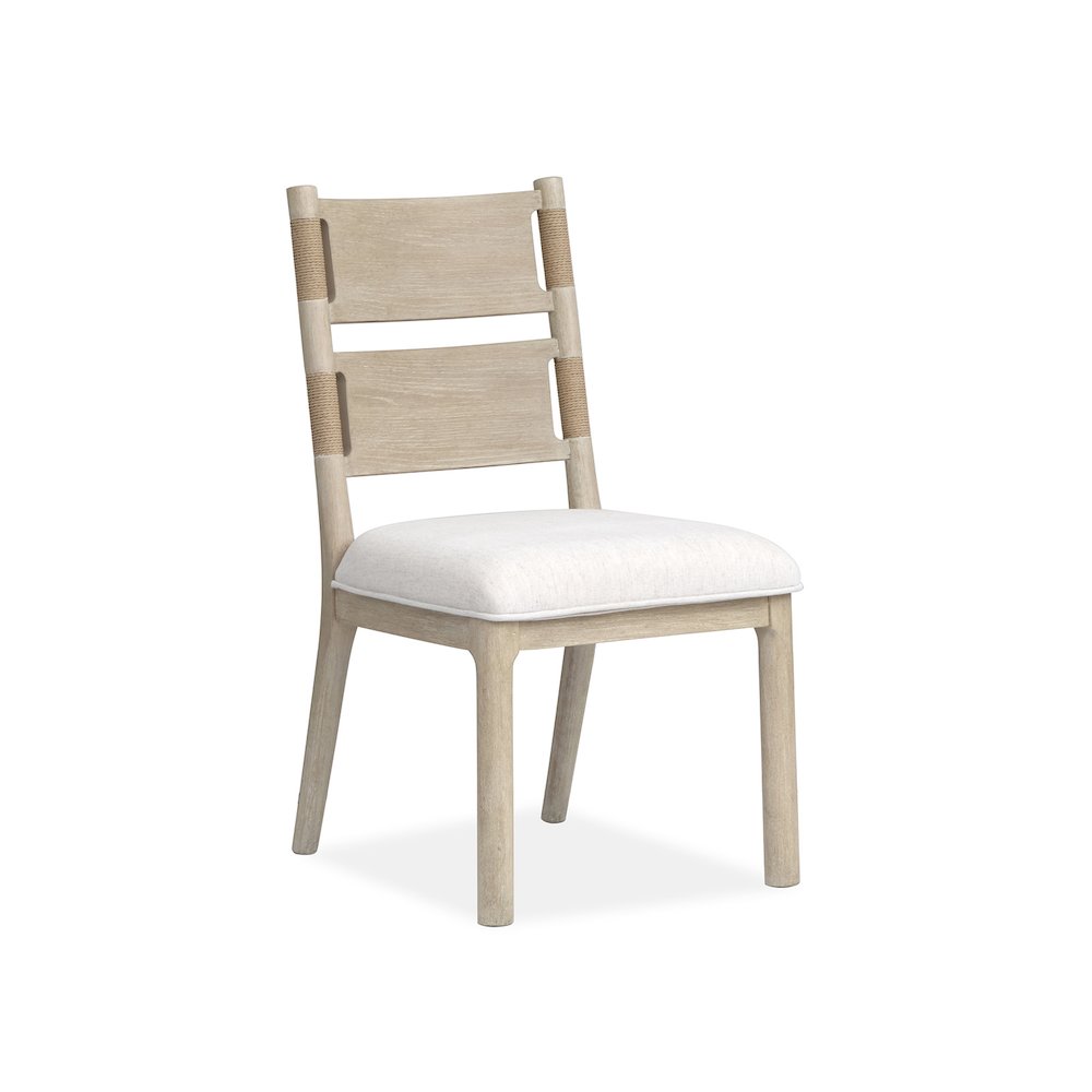 Sunset Cove Sanibel Brown Upholstered Side Chair Two Pack