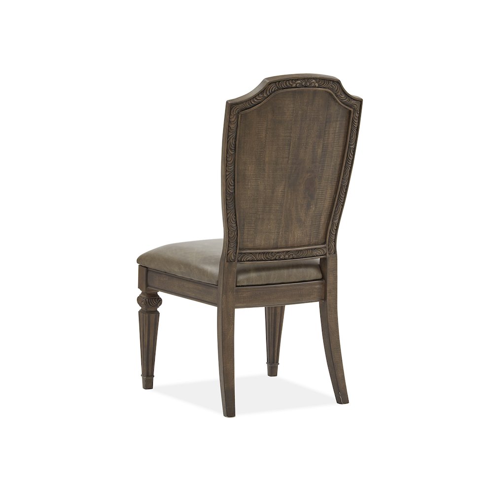 Durango Willadeene Brown Upholstered Side Chair Two Pack