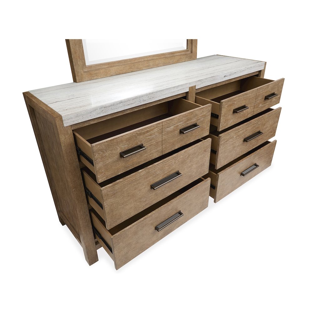 Plum Creek Sierra Brown Drawer Dresser