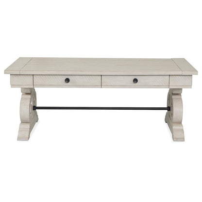 Bronwyn Alabaster Rectangular Cocktail Table