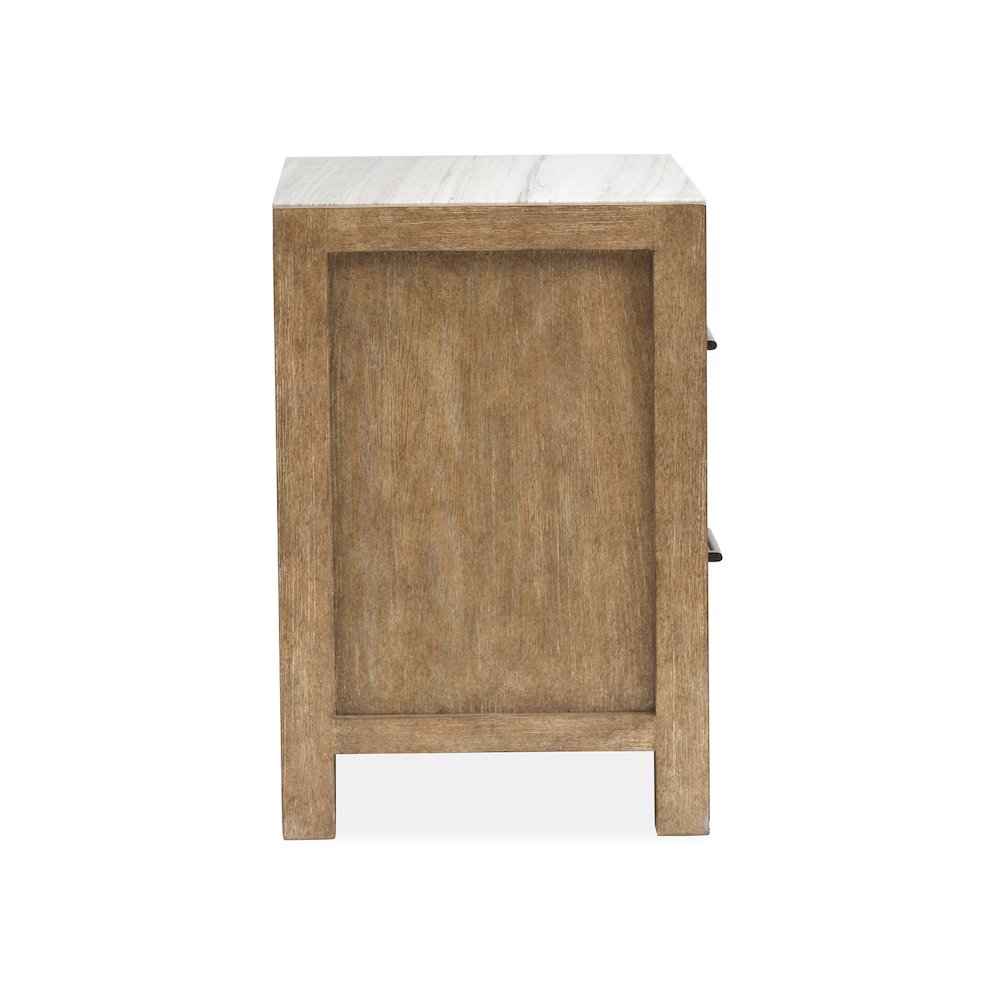 Plum Creek Sierra Brown Drawer Nightstand