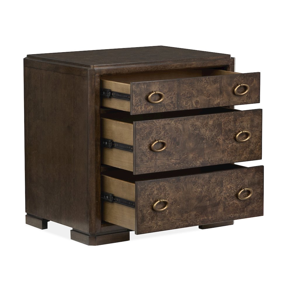 Rowan Espresso Drawer Nightstand
