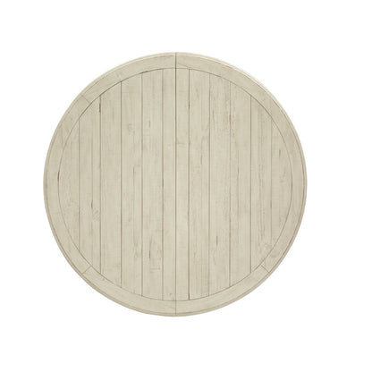 Newport Alabaster Extendable Round Dining Table