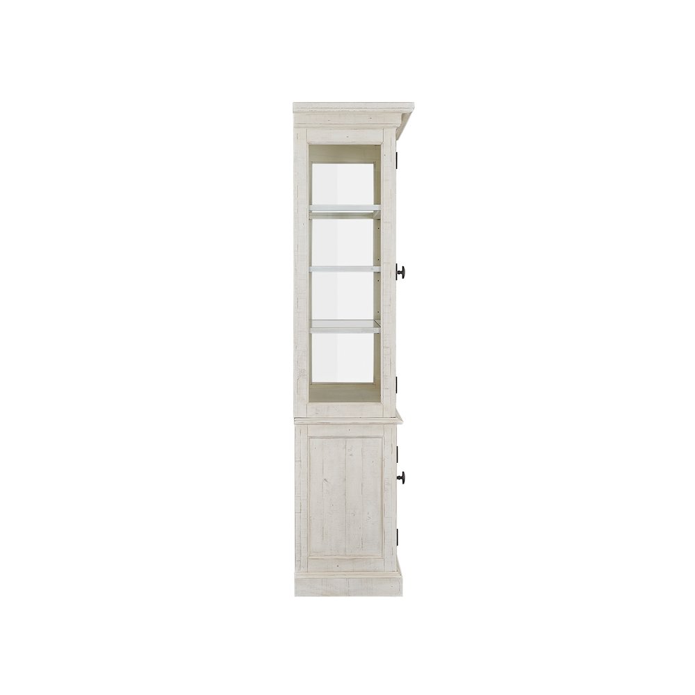 Bronwyn Alabaster And Toasted Nutmeg Dining Cabinet