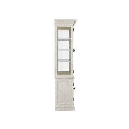 Bronwyn Alabaster And Toasted Nutmeg Dining Cabinet