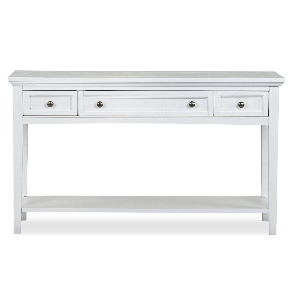 Heron Cove Chalk White Rectangular Sofa Table