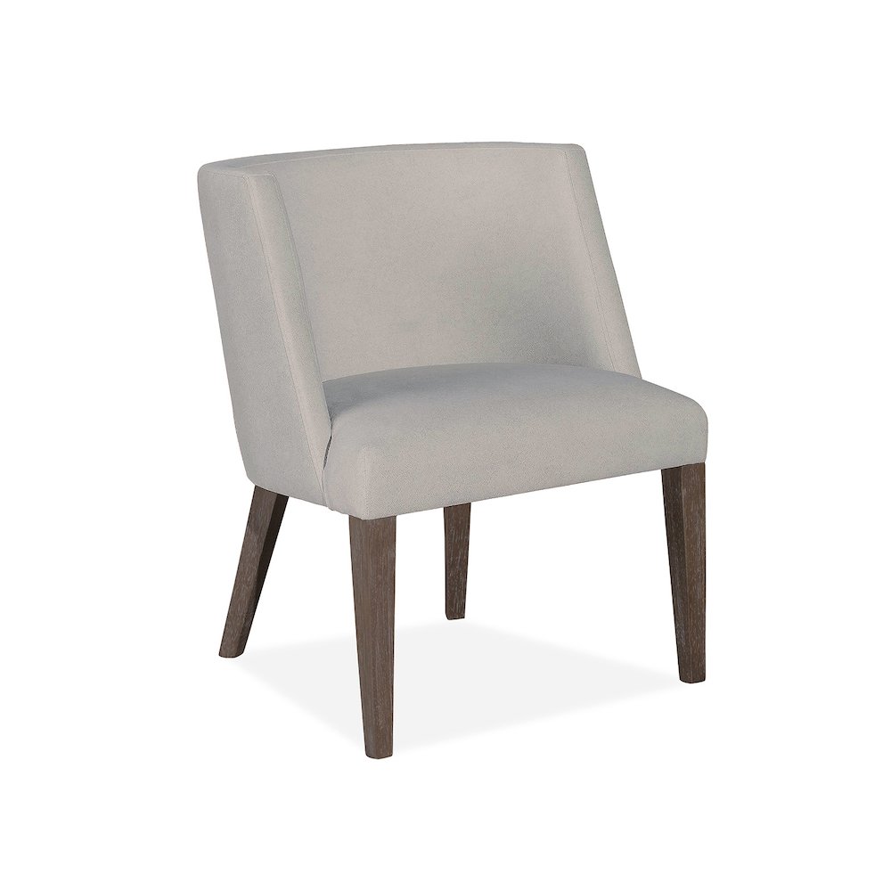 Kavanaugh Weathered Kona Brown Upholstered Host Chair Two Pack