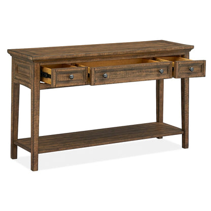 Bay Creek Toasted Nutmeg Rectangular Sofa Table