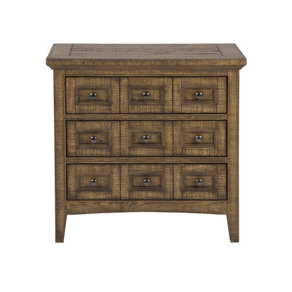 Bay Creek Toasted Nutmeg Drawer Nightstand