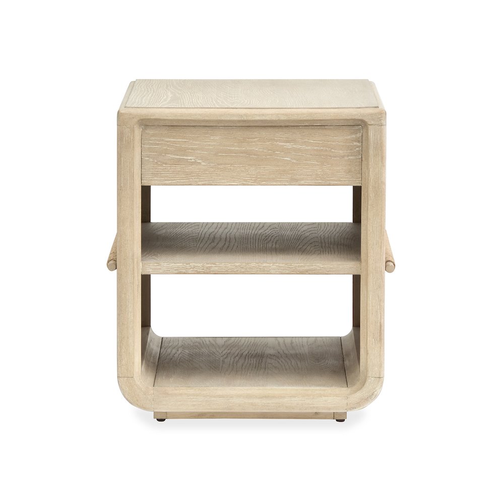 Sunset Cove Sanibel Brown Chairside End Table