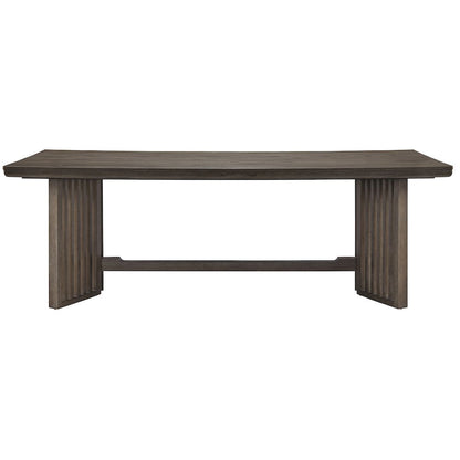 Kavanaugh Weathered Kona Brown Trestle Dining Table