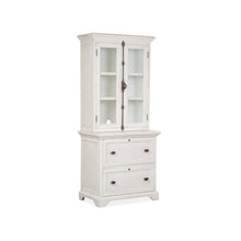 Bronwyn Alabaster Lateral File With Hutch