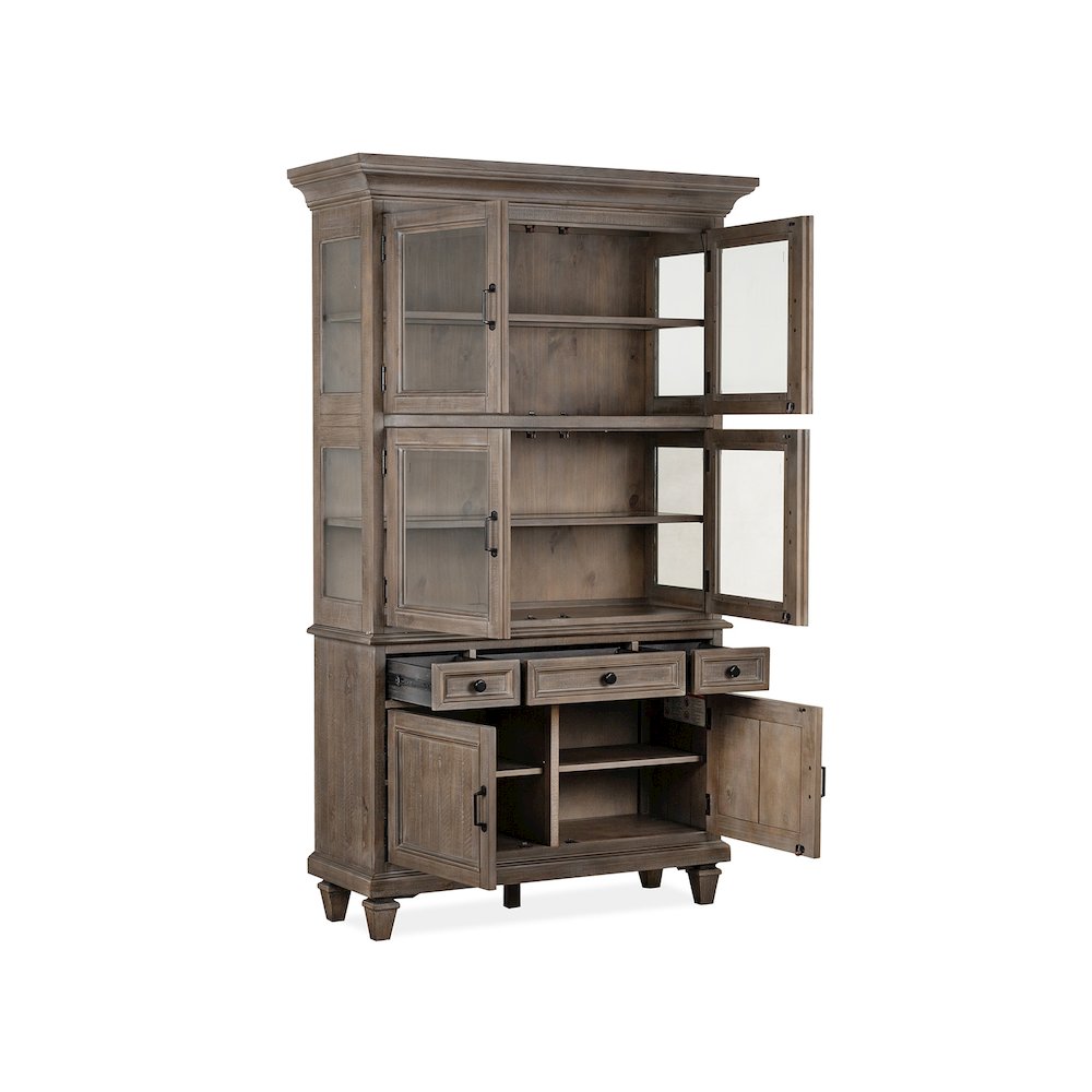 Lancaster Dovetail Grey Dining Cabinet