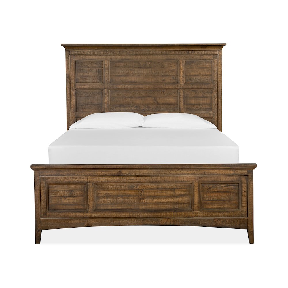 Bay Creek Toasted Nutmeg Queen Panel Storage Bed